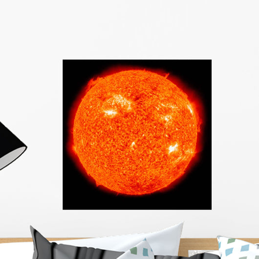 Solar Activity Sun Wall Decal Design 3