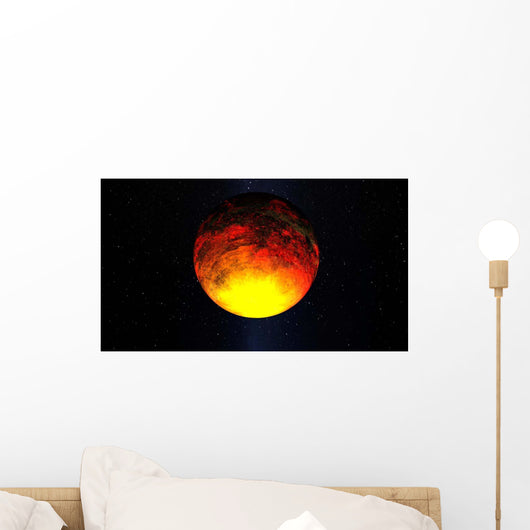 Artist Concept Kepler-10b Wall Decal