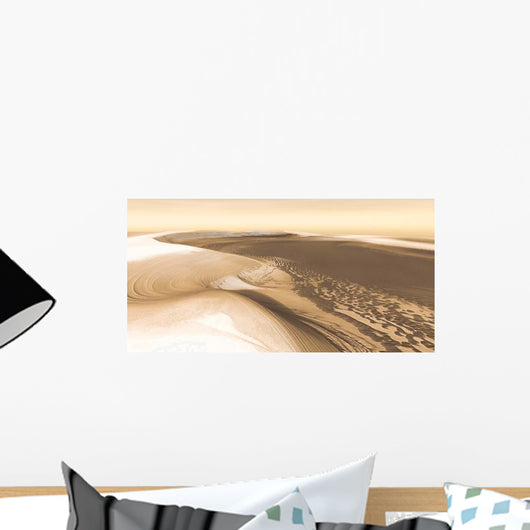 Chasma Boreale Flat-floored Valley Wall Decal