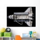Space Shuttle Discovery Wall Decal Design 1