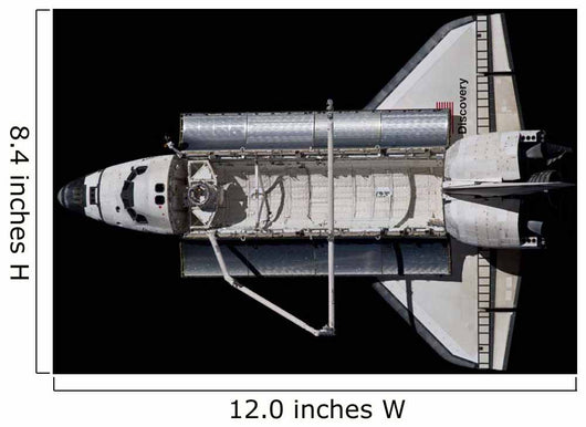 Space Shuttle Discovery Wall Decal Design 1