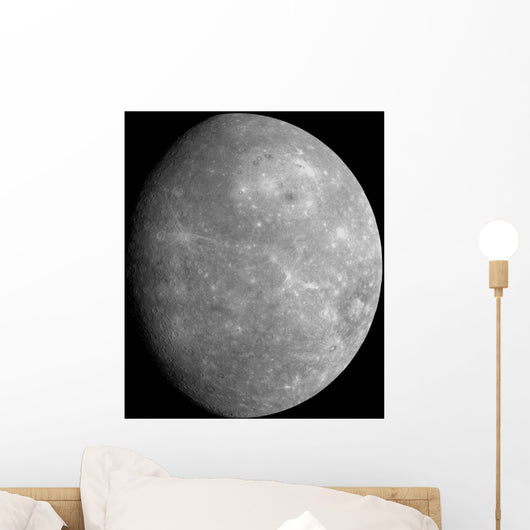 Planet Mercury Wall Decal Design 1