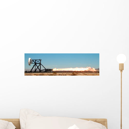 Trial Run Rocket Sled Wall Decal