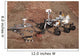 Three Generations Mars Rovers Wall Decal Design 2
