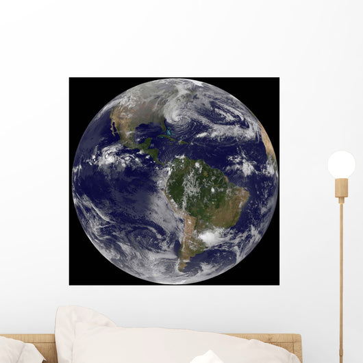 Hurricane Sandy along East Wall Decal Design 3
