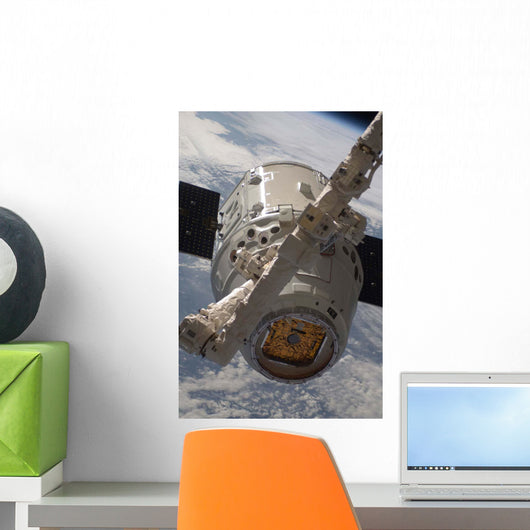 SpaceX Dragon Commercial Cargo Wall Decal Design 4