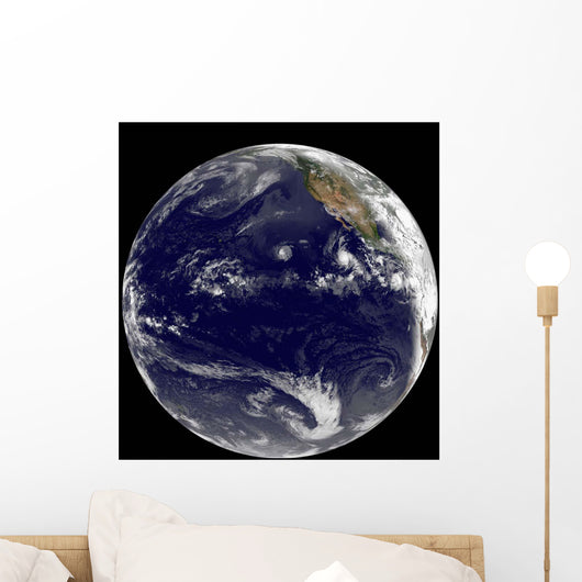 Earth Showing Three Tropical Wall Decal