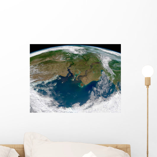 Satellite Ob and Yenisei Wall Decal
