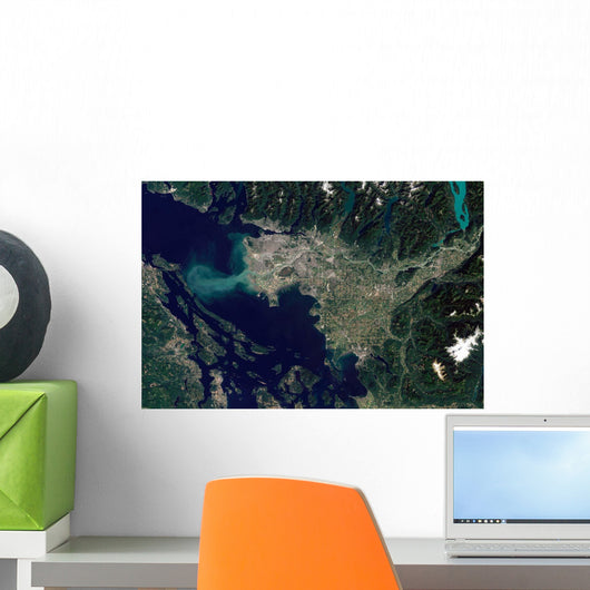 Satellite Frasier River British Wall Decal