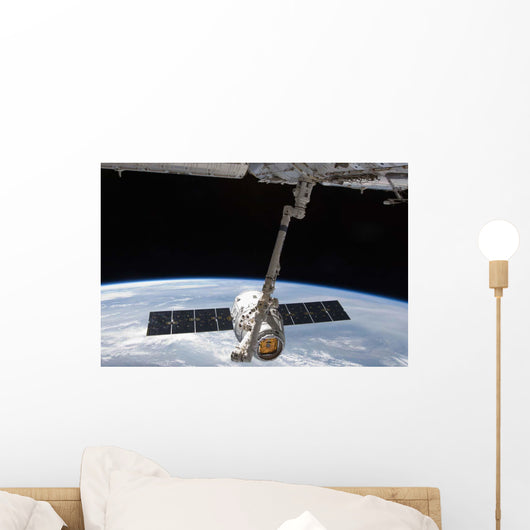 SpaceX Dragon Cargo Craft Wall Decal Design 3