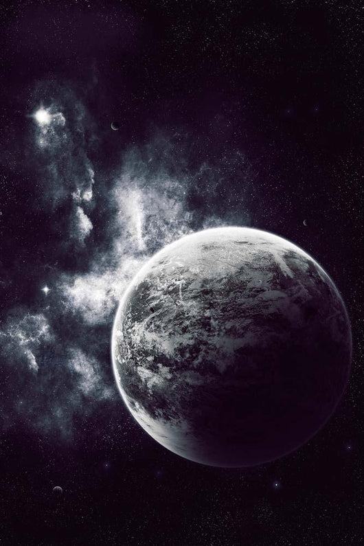 Artist's Concept Windy Planet Wall Decal
