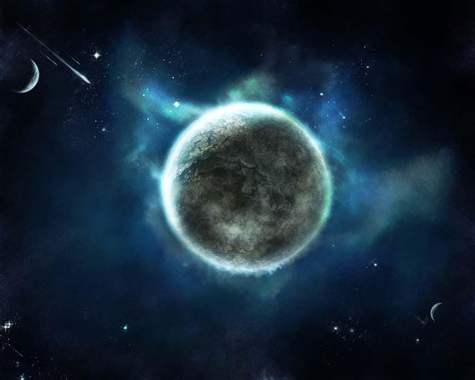 Recently Discovered Earth-like Planet Wall Decal