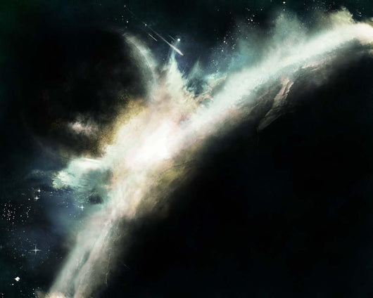 Planet Pushed out Its Wall Decal