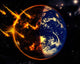 Swarm Deadly Meteorites Impact Wall Decal