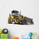 Yellow Construction Bulldozer Wall Decal