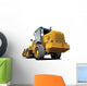 Bulldozer Construction Wall Decal
