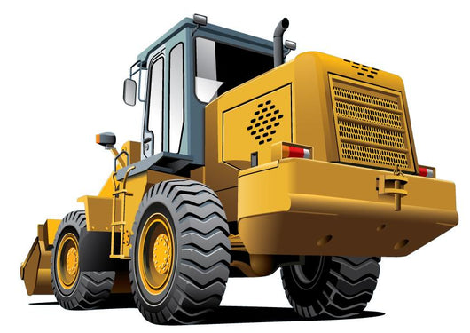 Bulldozer Construction Wall Decal