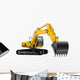 Bulldozer Crane Construction Digger Wall Decal