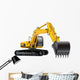 Bulldozer Crane Construction Digger Wall Decal