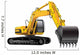 Bulldozer Crane Construction Digger Wall Decal