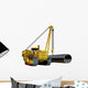 Crane Lifting Construction Wall Decal