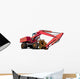 Red Crane Construction Wall Decal