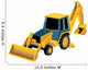 Cute Yellow Bulldozer Construction Wall Decal