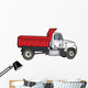 Red and White Dump Wall Decal