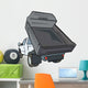 Rear Black Dump Truck Wall Decal