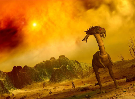 Artist's Concept Alien Planet Wall Decal