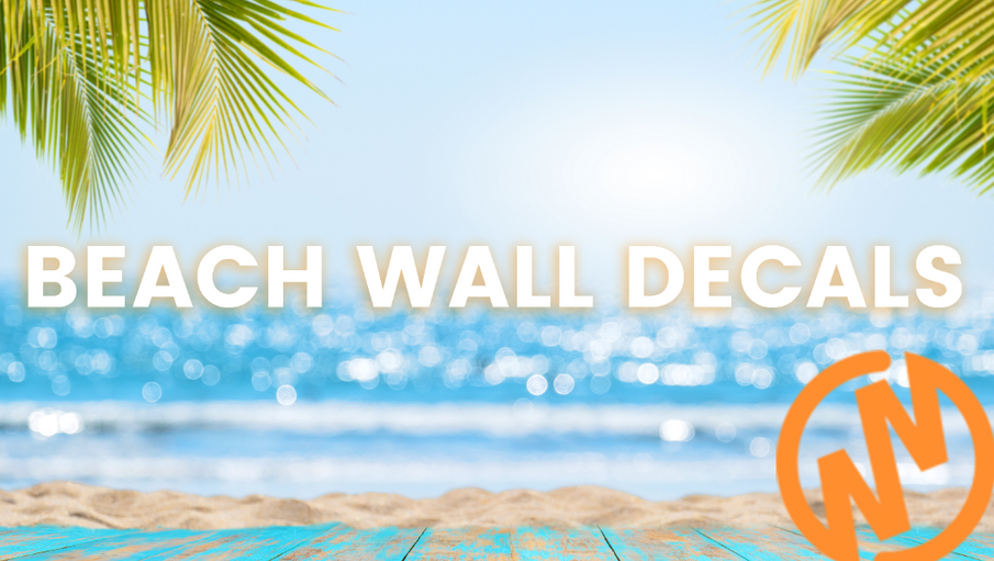 11 Popular Beach Wall Decal Themes