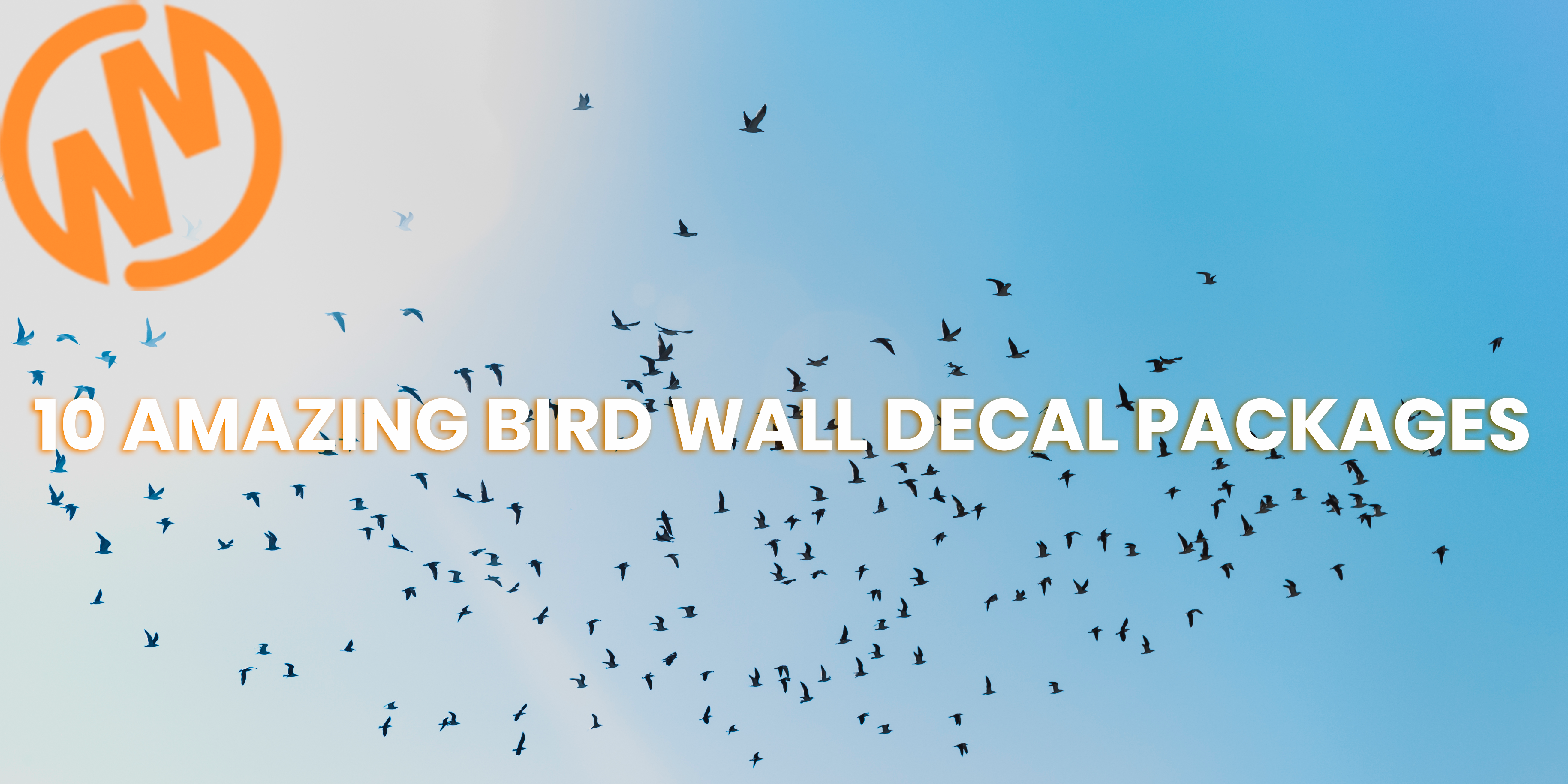 10 Amazing Bird Wall Decal Packages