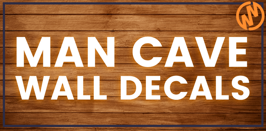 The Best Wall Decals and Murals for Your Man Cave