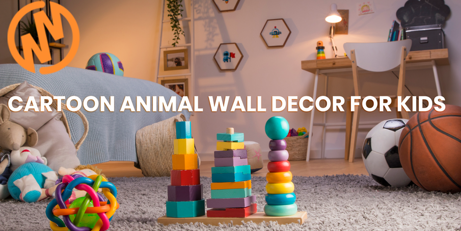 Cartoon Animal Wall Decor: 5 Fun Decal Packages For Kids