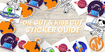 Kiss Cut Stickers vs. Die Cut Stickers