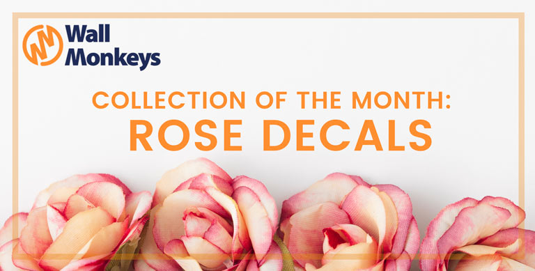 February Collection of the Month: Rose Wall Decals