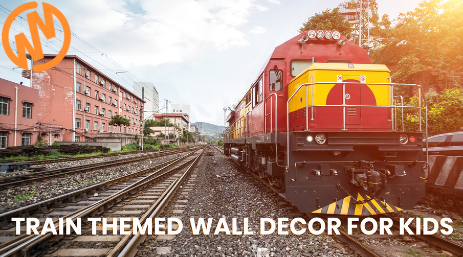 Train Themed Wall Décor for Kids: 6 Great Train Decal Sets