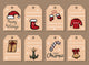 Jolly Holiday Decal Sticker Gift Labels