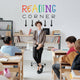 Reading Corner with Arrows Wall Decal