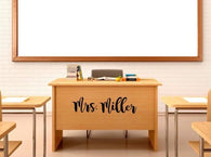 Custom Teacher Desk Decal