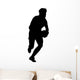 Running Rugby Wall Decal