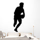 Running Rugby Wall Decal