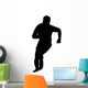 Running Rugby Wall Decal
