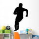Running Rugby Wall Decal