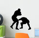 Boxing Match Boxers Wall Decal