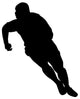 Rugby Runner Wall Decal