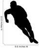 Rugby Runner Wall Decal