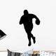 Running Rugby Wall Decal