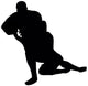 Players Tackle Football Wall Decal