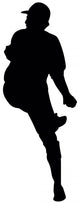 Pitcher Baseball Wall Decal